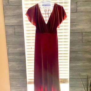 Jenny Yoo Ellis Velvet Dress